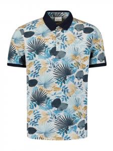 Рубашка-поло No Excess, синий