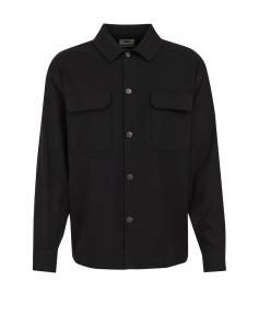 Рубашка на пуговицах классического кроя WE Fashion, черный