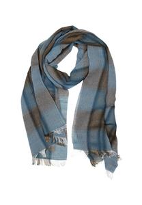 Итальянский шарф Тенеро мягкий и теплый Collezione alessandro, синий