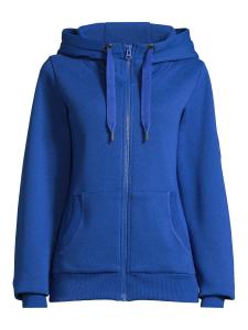 Salzhaut Толстовка с капюшоном на молнии 'Sööte' в цвете Royal Blue