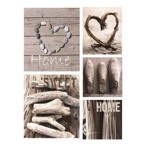 Картина Art for the Home Skara II (5 шт), разноцветный