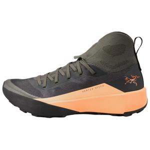 Кроссовки Verte Slip Silicent, устойчивые к истиранию, средней высоты, для повседневного бега по пересеченной местности, женские, зелено-желтые Arcteryx, Green Yellow