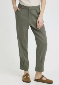 Pzluca hw ank length tap chinos Pulz, Deep Lichen Green