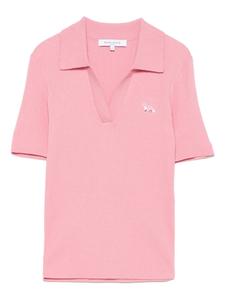 Футболка с мотивом лисы Maison Kitsuné, розовый