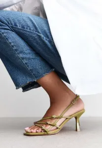 Сандалии на высоком каблуке New Look, Olive