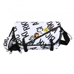 DCLOUD Сумка кросс-боди, White Letter Tubas