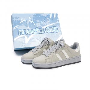 Дышащие низкие скейтбордские кроссовки Unisex Medd, пастельно-розовые