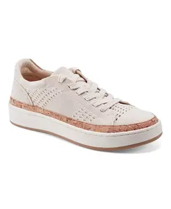 Женские кроссовки Knight на шнуровке с вязаным верхом Earth, слоновая кость/кремовый