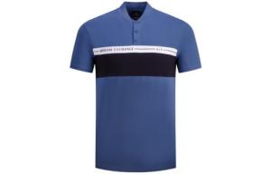 Мужская рубашка-поло ARMANI EXCHANGE, цвет Blue