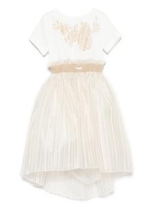 Monnalisa платье с принтом, нейтральный