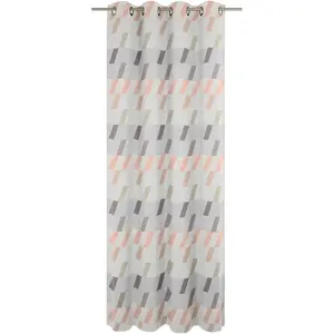 Шторка Bray с люверсами, 1 шт. Wirth, Rosé