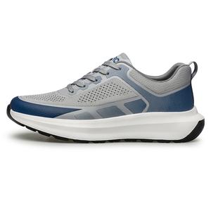 ZRO Амортизация, износостойкое покрытие, поддержка отскока, низкие повседневные кроссовки, мужские, серо-синие