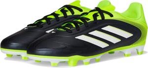 Кроссовки adidas Kids Copa Club Pure 3 Firm Ground/Multi Ground Cleats, цвет Black/White/Lucid Lemon