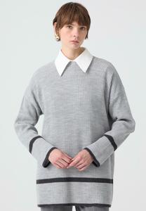 Джемпер Touché Privé Jumper, Grey/Metallic Black