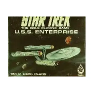 Бокс-сет U.S.S. Enterprise 15mm Deck Plans, Star Trek - Sourcebooks & Deck Plans (FASA)