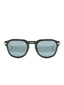 Солнцезащитные очки Alika в геометричной оправе Maui Jim, черный