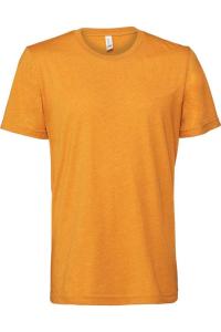 Футболка унисекс BELLA + CANVAS из джерси CVC, цвет heather marmalade