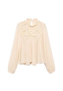 Блуза Mango Blouse, Beige