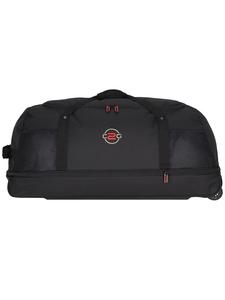 Дорожная сумка на 3 колесах, 84 см, с раздвижным отделением, черного цвета Nowi