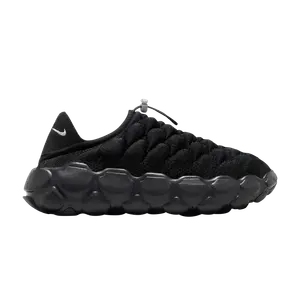 Кроссовки Nike Wmns Flyknit Haven Black Metallic Silver, черный