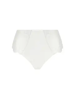 Блузка с вышивкой и кружевами Lise Charmel, кремовый