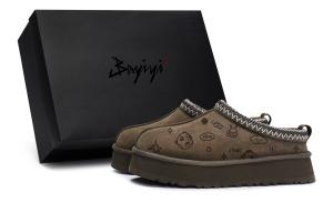 Женские тапочки Tazz Abrasion Resistant Closed Toe Walnut UGG, Walnut