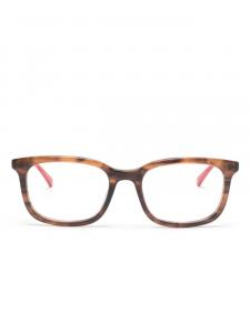 Очки в квадратной оправе Gucci Eyewear, коричневый