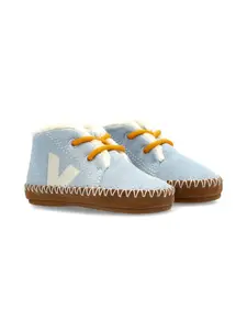 Кроссовки из замши с логотипом V VEJA Kids, синий