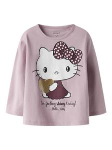 Рубашка NAME IT Hello Kitty, малиновый