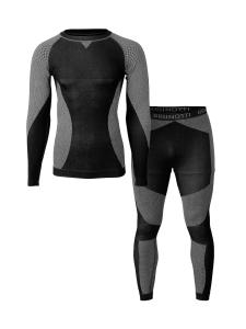 Нижняя рубашка BRUNOTTI, серый/черный