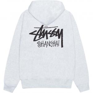 Свитшот Unisex Stussy серии "Осень 2024", серый