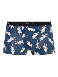 Боксеры Paul Smith с кроличьим принтом, синий