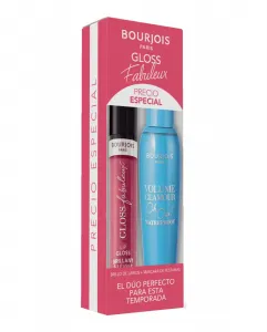 Блеск для губ Gloss Fabuleux Тушь для объема Glamour Водостойкая Bourjois, 8