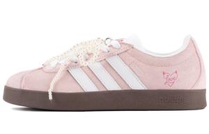 VL Court 2.0 Противоскользящие Низкие Кроссовки для Скейтбординга Унисекс Розовый Белый Adidas Neo