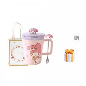 Кружки Sanrio, my melody+spoon+shopping bag+surprise gift