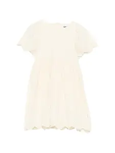 Платье с короткими рукавами Molo, бежевый