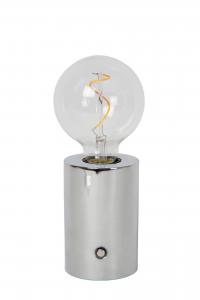 Беспроводная настольная лампа VIVO 8/8/22,5 см Lucide, серый