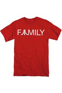 Футболка Atari Family с коротким рукавом для взрослых Gildan, красный