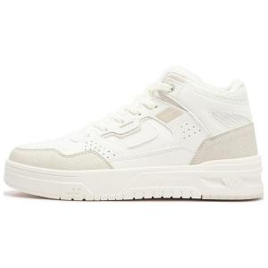 Кеды, скейтборд обувь женская высокая Feather белый/овсяный молочный 361°