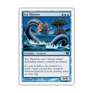 CCG Морское чудовище (С), MTG - 9th Edition