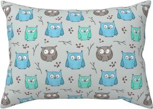 Pevtufa Наволочка с принтом совы, застежка конвертом Owl