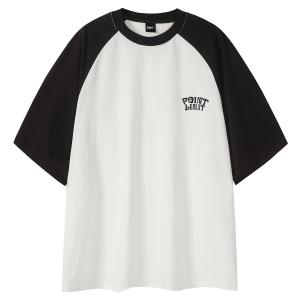 Футболка унисекс POINTLIMIT, белая и черная