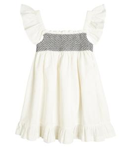 Хлопковое платье Suncracy, белый