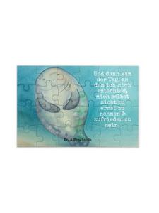 Mr. & Mrs. Panda Дизайн в виде ламантина-головоломки с надписью, выполненной белым цветом