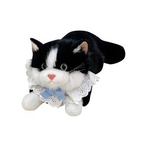 Кукла Faux Real Doll Cat плюшевая кукла высота 45см/55см MENGMENGBUNNY