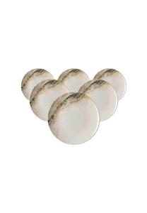 Коричневые десертные тарелки Arezzo ø 20,5 см набор 6 шт Ritzenhoff & Breker