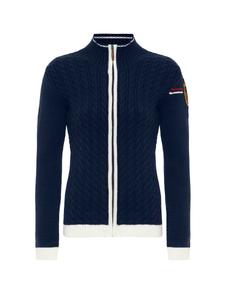 Вязаный кардиган Williot, темно-синий