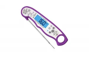 Термометр для продуктов питания мгновенного считывания - водонепроницаемый цифровой термометр для мяса Zulay Kitchen, фиолетовый