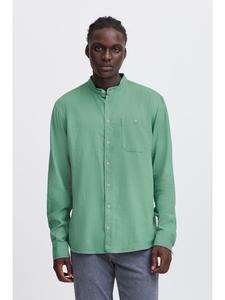 Рубашка BLEND Langarmhemd BHBOBBY Shirt mandarin 20717861 modisches Langarmhemd, цвет Leinenmix-Qualität in