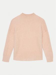 Свитер с высоким воротником обычного кроя United Colors Of Benetton, розовый